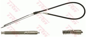 Kabel, parkeringsbremse, Bak, Høyre, Venstre, SEAT AROSA, 6X0 609 721 C