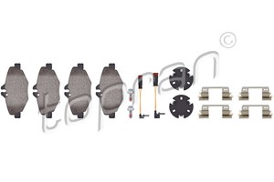Bremseklosser sett, Framaksel, MERCEDES-BENZ E-KLASS [W211], E-KLASS T-Model [S211], 003 420 65 20, 003 420 99 20, 004 420 87 20, A003 4
