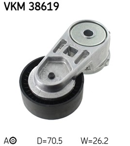 Strammerull, kilerem med ribber, JEEP GRAND CHEROKEE II, WRANGLER II, 04854089AB, 4854089A