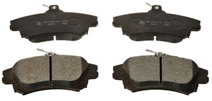 Bremseklosser sett, Framaksel, MITSUBISHI CARISMA, CARISMA Sedan, COLT VI, COLT CZC Cabriolet VI, SMART FORFOUR, VOLVO S40 I, V40 Kombi,