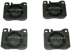 Bremseklosser sett, Foran, MERCEDES-BENZ, 0004205920, 0004206020, 0004207820, 0004209420, 0005865542, 0014200520, 0014207520, 0024202024