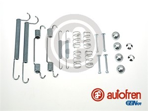 Tilbehørsett, bremsesko, Bakaksel, OPEL KADETT E, KADETT E Cabriolet, KADETT E Combo, KADETT E Halvkombi, KADETT E Kombi