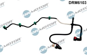 Slange, lekkasje brennstoff, CITROËN,FIAT,FORD,PEUGEOT, 1574L4, 9660645280