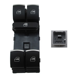 Bryter, vindusløfter, VW, 5K4 959 857 XSH, 5K4 959 857, 5K4959857AXSH, 5ND 959 857 XSH, 5ND 959 857