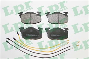 Bremseklosser sett, Framaksel, CITROËN AX, C15 Kombi, C15 Skåp/stor limousine, ZX, ZX Break, PEUGEOT 106 I, 106 II, 306, 306 Halvkombi,