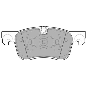 Bremseklosser sett, Framaksel, CITROËN,PEUGEOT, 1609898380, 1619791080, 1647853080