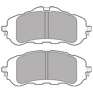Bremseklosser sett, Bakaksel, Framaksel, CITROËN,OPEL,PEUGEOT, 1610428780, 1619790980, 1619791480