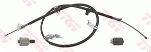 Kabel, parkeringsbremse, Bak, Venstre, SUBARU TREZIA, TOYOTA VERSO S, 4643052250, 46430-52250