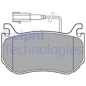 Bremseklosser sett, Bakaksel, ALFA ROMEO GIULIA, STELVIO, 68309144AA, 77367666, 77367667