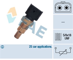 Kjølevæsketemperatursensor, VOLVO 740, 740 Kombi, 760, 760 Kombi, 940, 940 Kombi, 960, 960 Kombi, 1362645-2, 17540-67JA0, 17540-67JA0-00