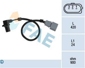 Turtallssensor, motormanagement, AUDI,PORSCHE,VW, 021 957 147, 022 957 147 A, 955 606 147 00, 955 606 433 00, PC-524, PC-595