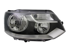 Frontlykt, Venstre, VW MULTIVAN V, TRANSPORTER Buss V, TRANSPORTER Flak/chassi V, TRANSPORTER Skåp V, 7E1941015C, 7E1941015G, 7E1941015J