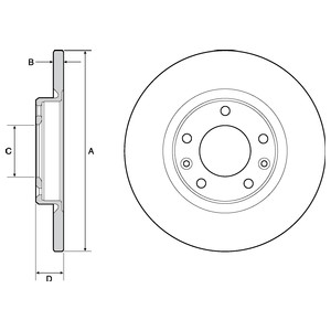 Bremseskive, Bakaksel, Høyre, Venstre, CITROËN,OPEL,PEUGEOT,VAUXHALL, 1609582880, 1642776380, 3642786