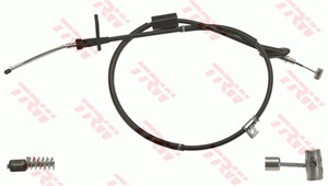 Kabel, parkeringsbremse, Bakre venstre, SUZUKI ALTO VI, 54402M79G00