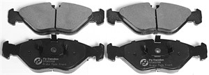 Bremseklosser sett, Foran, SAAB 900 I, 900 Cabriolet I, 900 Combi Coupe I, 9000, 9000 Halvkombi, 4839700, 5055769, 8968976, 8993719, 899