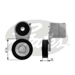 Strammerull, kilerem med ribber, CHEVROLET,OPEL,SAAB,VAUXHALL, 1340555, 90571758