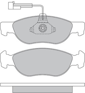 Bremseklosser sett, Framaksel, ALFA ROMEO,FIAT,LANCIA, 77362186, 9947124, 9947630, 9948623, 9949048