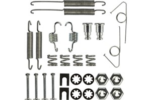 Tilbehørsett, bremsesko, Bakaksel, FORD SIERRA II, SIERRA Halvkombi I, SIERRA Halvkombi II, 6530614