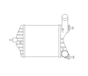 Ladeluftkjøler, FIAT IDEA, IDEA Van, PUNTO, PUNTO Skåp/halvkombi, LANCIA MUSA, YPSILON, 46836770, 51733052, 51802117, JKR 100280, LR 029