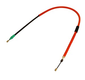 Kabel, parkeringsbremse, Bakre venstre, Venstre, RENAULT MODUS / GRAND MODUS, 82 00 214 752, 82 00 673 248