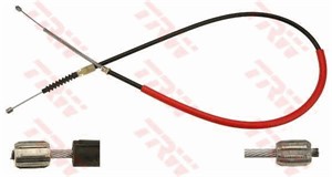 Kabel, parkeringsbremse, Bak, Høyre, RENAULT TRAFIC Buss, TRAFIC Flak/chassi, TRAFIC Skåp, 77 00 307 719, 77 00 722 555, 77 00 723 015