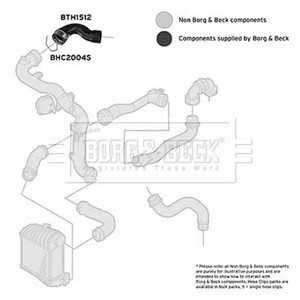 Ladeluftslange, Bak, Høyre, Øvre, AUDI A3, SKODA OCTAVIA I, VW BORA I, GOLF IV, 1J0145838AF, 1J0145838F, 1J0145838L, 1J0145838S