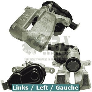 Bremsecaliper, Venstre bakaksel, AUDI A4 Allroad B8, A4 B8, A4 B8 Avant, A5, A5 Cabriolet, A5 Sportback, Q5, 8K0615403B