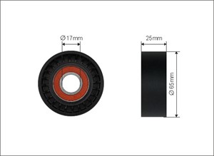 Strammerull, kilerem med ribber, CITROËN,PEUGEOT, 16 114 261 80, 1611426180, 5751.J5, 5751.K4, 5751J5, 5751K4, 96 739 976 80, 96 768 548