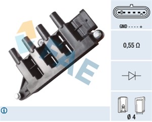Tennspole, ALFA ROMEO,FIAT,FORD,LANCIA, 1535713, 1671690, 55200112, 55200486, 55208723, 55228006, 9S51-12029-AA, 9S51-12029-AB