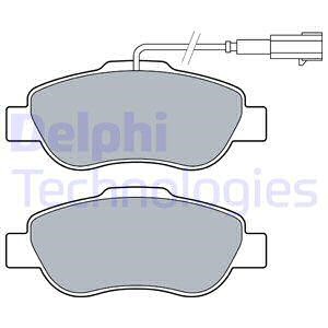 Bremseklosser sett, Framaksel, FIAT 500, 500 C, FORD KA, 1731171, 1778384, 77365817, ME9S5J2K021AB