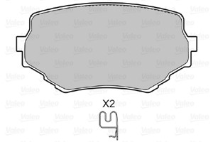 Bremseklosser sett, Framaksel, SUZUKI GRAND VITARA I, GRAND VITARA Terrängbil öppen I, VITARA, VITARA Cabrio, 5520065D00, 55200-65D00, 5