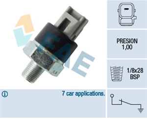 Oljetrykkbryter, MITSUBISHI ECLIPSE IV, GALANT Sedan IX, OUTLANDER II, PAJERO IV, 7E0 698 151, MN-137360, PS-498