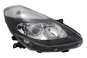 Frontlykt, Venstre, RENAULT CLIO III, CLIO Grandtour III, 260603960R, 7701072008