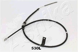 Kabel, parkeringsbremse, Bakre venstre, MITSUBISHI GALANT VII, GALANT Sedan VII, MB858046