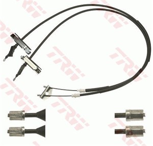 Kabel, parkeringsbremse, Senter, FORD FOCUS I, FOCUS Sedan I, FOCUS Turnier I, 1205576, 1253158, 3S41-2A603-CB, 98AG-2A603-AN
