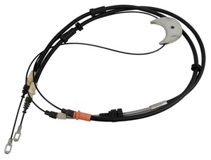 Kabel, parkeringsbremse, Bak, Senter, FORD SIERRA II, SIERRA Halvkombi I, SIERRA Halvkombi II, SIERRA Turnier II, 1 656 793, Y85BB2A603A