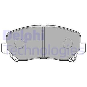Bremseklosser sett, Framaksel, MAZDA CX-5, CX-5 Van, NISSAN JUKE, K0Y1-33-23Z, K0Y1-33-28Z, K0Y13328ZA, KDY93328Z 9C, KDY93328Z