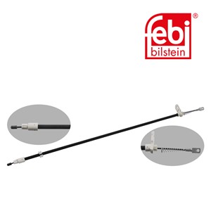 Kabel, parkeringsbremse, Bakre venstre, MERCEDES-BENZ SLK [R171], 171 420 01 85, A171 420 01 85