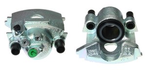 Bremsecaliper, Framaksel, Foran akselen, Venstre, VW POLO, POLO III, 6N0 615 123A