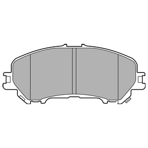 Bremseklosser sett, Framaksel, NISSAN QASHQAI SUV II, QASHQAI VAN II, X-TRAIL, X-TRAIL VAN, RENAULT KADJAR, KOLEOS II, 410601596R, 41060