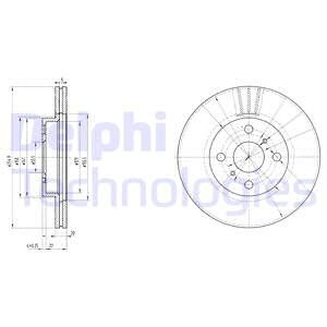 Bremseskive, Framaksel, TOYOTA bB I, IST, MR2 III, WILL CYPHA I, YARIS, YARIS VERSO, YARIS VERSO VAN, 43512-0D050, 43512-0D120, 43512-17