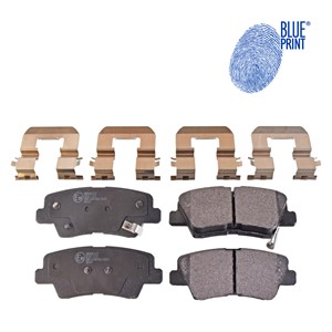 Bremseklosser sett, Bakaksel, HYUNDAI,KIA,SSANGYONG, 48413350A0, 48413350B0, 48413350D0, 58302-1RA30, 58302-1WA30, 58302-2TA40, 58302-2T