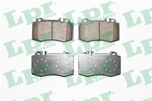 Bremseklosser sett, Framaksel, MERCEDES-BENZ, 0034205820, 0044200520, 004420052067, 0044209020