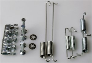 Tilbehørsett, bremsesko, Bak, Bakaksel, FIAT,FORD,LANCIA,MAZDA