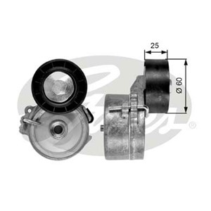 Strammerull, kilerem med ribber, CITROËN,FIAT,PEUGEOT, 5751.94, 575194, 9405751949, 96535229, 9653522980