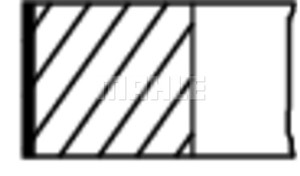Stempelringsett, OPEL,SAAB,VAUXHALL, 0630549, 0630550, 0632112, 630549, 630550, 632112, 90412248, 90412249, 90486584