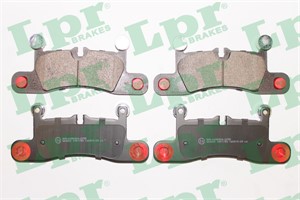 Bremseklosser sett, Bakaksel, PORSCHE CAYENNE, VW TOUAREG, 7P0698451, 7P6698451, 95835293900