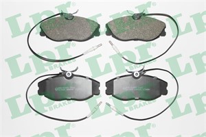 Bremseklosser sett, Framaksel, CITROËN XSARA, XSARA Break, XSARA Coupé, ZX, PEUGEOT 306 Halvkombi, 406, 406 Break, 406 Coupé, 425132, 42