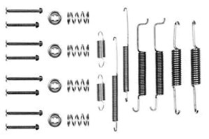 Tilbehørsett, bremsesko, Bakaksel, AUDI,SEAT,VW, 171 698 545, 608 056 900, 609 056 900 0, 945056900000