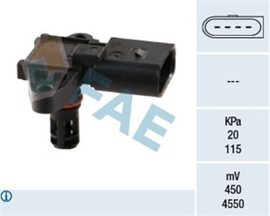 Sensor, sugerørtrykk, AUDI,SEAT,SKODA,VW, 03D 906 051 A, 03D 906 051